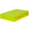 Prześcieradło jersey z gumką cytrynowe 70x140