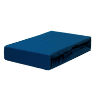 Prześcieradło jersey z gumką ciemny granat 60x120