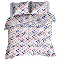Pościel bawełniana Chevron kolorowy 200x200