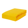 Prześcieradło frotte z gumką żółte 60x120