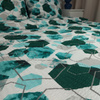 Pościel z kory Hexagon butelka 180x200