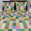 Pościel bawełniana Kolorowy patchwork 160x200