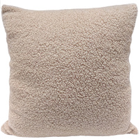 Poszewka Boucle Bukle Baranek beżowa 50x50