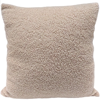 Poszewka Boucle Bukle Baranek beżowa 45x45