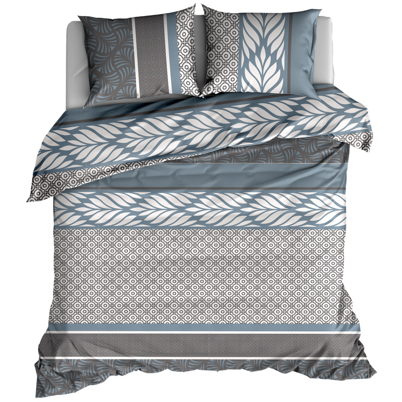 Pościel flanelowa Boho denim 220x200