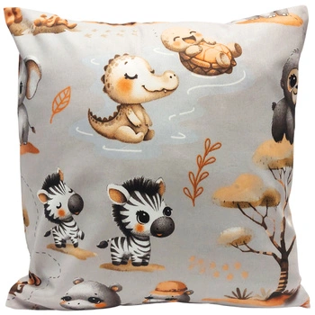 Poszewka bawełniana Safari malucha 45x45